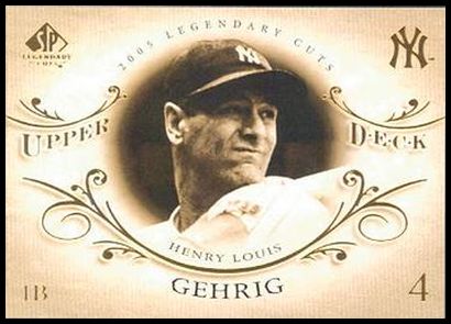 50 Lou Gehrig